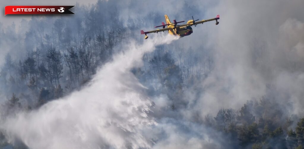 Incendiul vilelor este scăpat de sub control și autoritățile evacuează 5 sate și un cămin pentru bătrâni