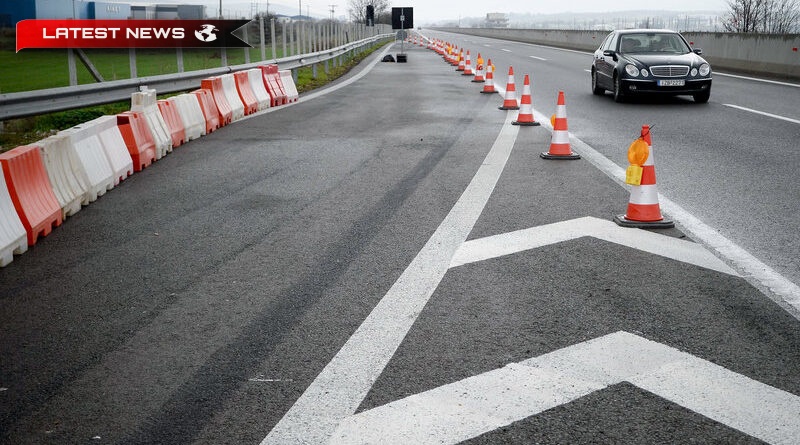 Nea Odos: Aranjamente de trafic de mâine pe tronsonul Tragana - Atalanti