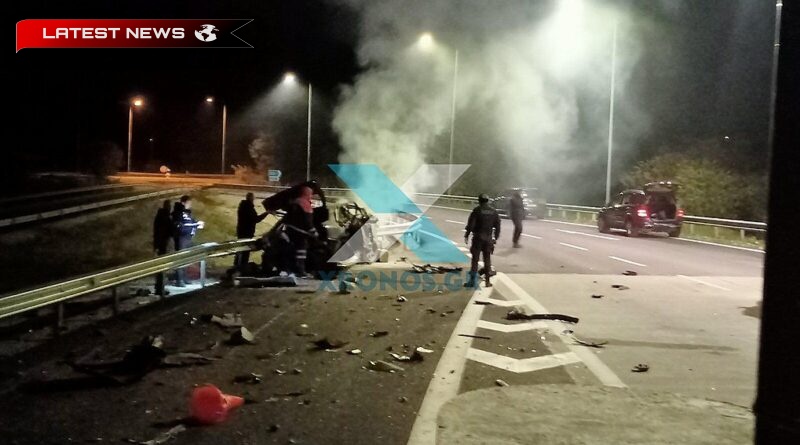 Imagini șocante de la accidentul din Egnatia - 7 imigranți morți