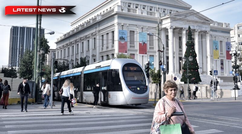 Rutele tramvaiului către Pireu încep miercuri, 8 decembrie - Modificări ale rutelor de luni, 6 decembrie