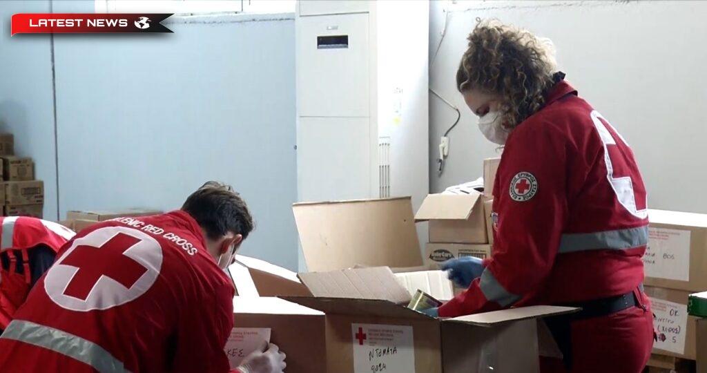 Crucea Roșie Greacă trimite un al doilea lot de ajutor umanitar în Ucraina