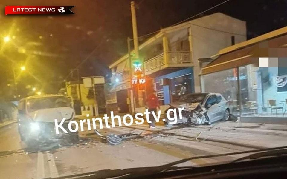 Un mort și altul rănit într-un accident de mașină lângă Corint