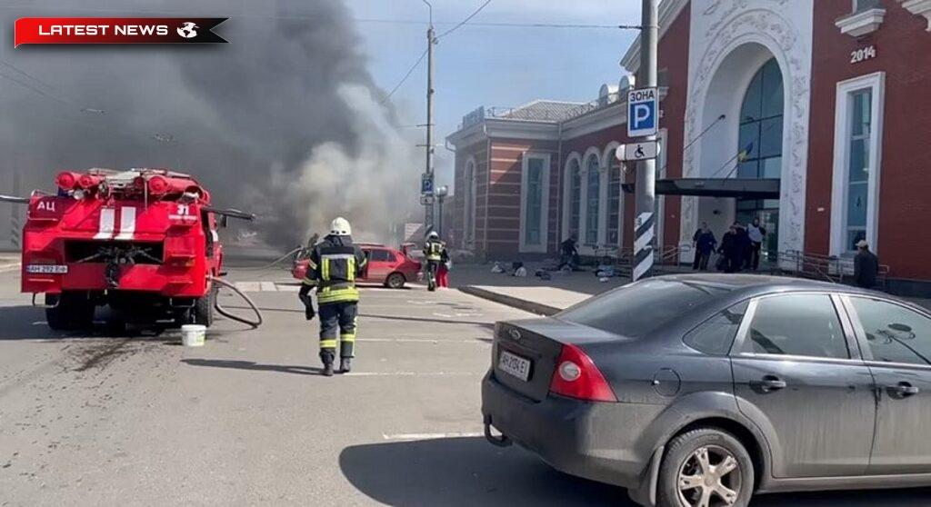 Ucraina: Peste 30 de morți și 100 de răniți într-un atac cu rachete rusești asupra unei gări din orașul Kramatorsk, estul Ucrainei