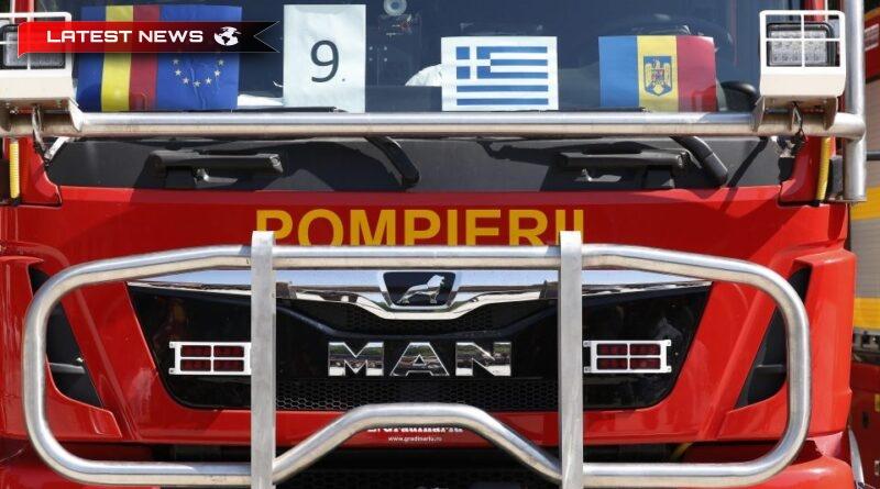 Grecia.. Pompieri din șase țări europene dislocați pentru a lupta împotriva incendiilor forestiere