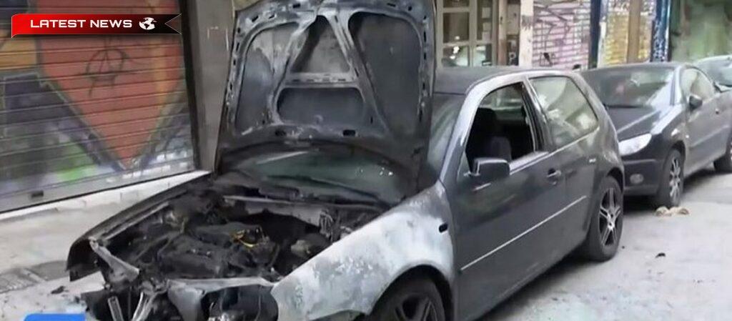 Exarchia: Atacul cu cocktail Molotov asupra polițiștilor - video