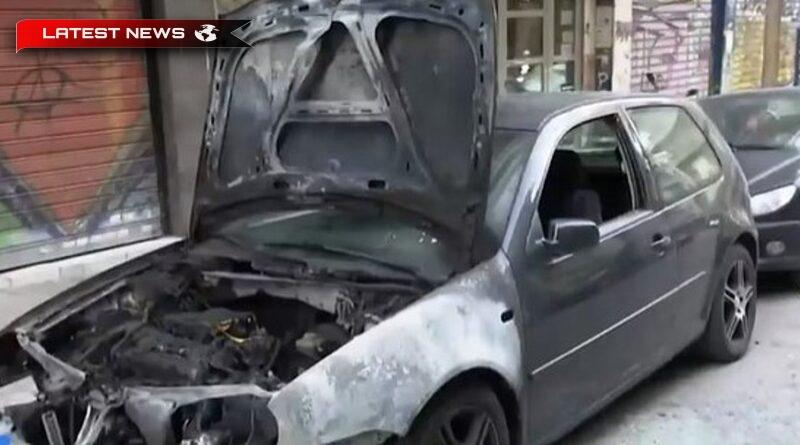 Exarchia: Atacul cu cocktail Molotov asupra polițiștilor - video