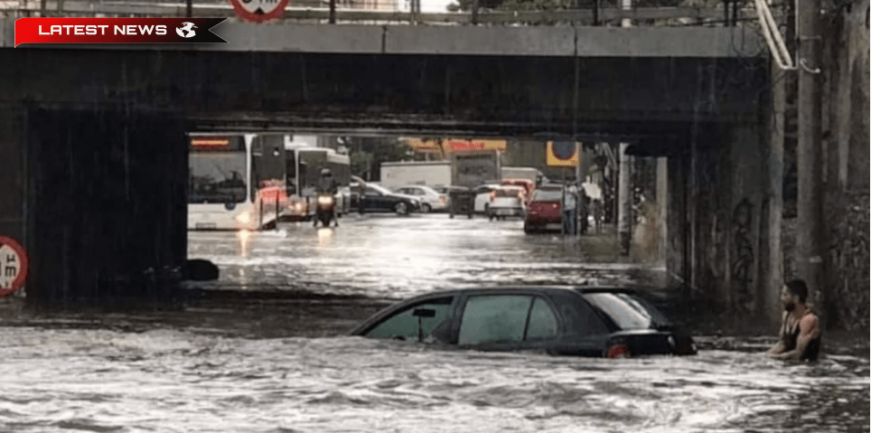 Salonic, inundații puternice, șoferi blocați și drumuri închise în oraș