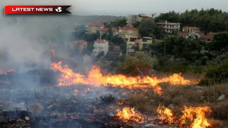 Atena.. Incendiu în Penteli scăpat de sub control - și ordine de evacuare în Dravi, Dioni și Demaki - video