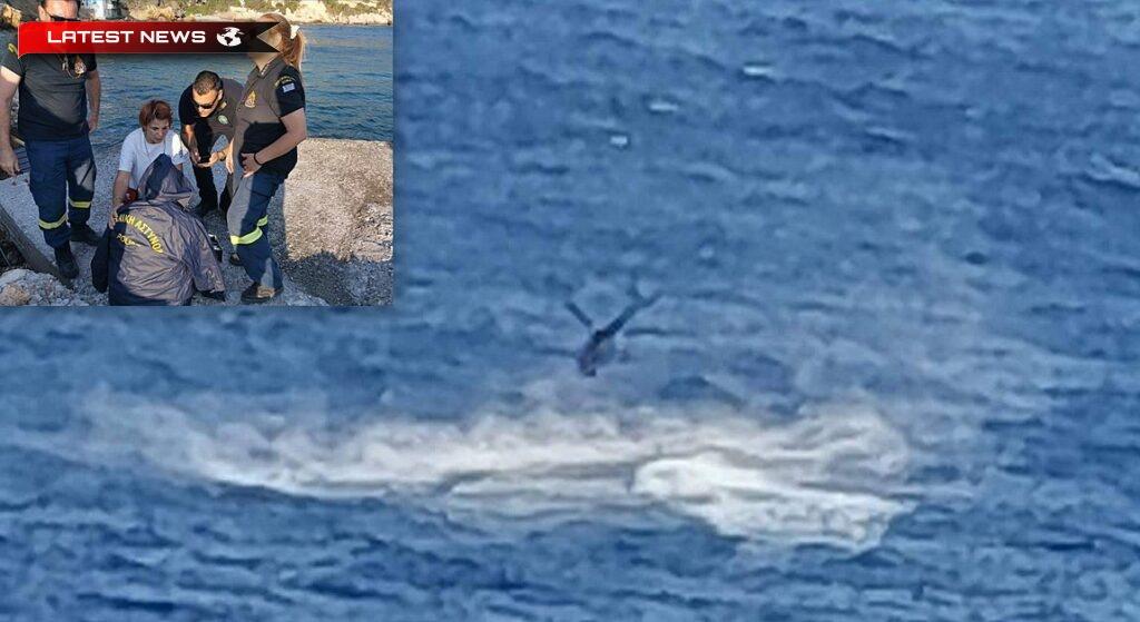 Accident de elicopter în Samos: pilotul este în viață, cei doi pasageri sunt morți - al patrulea membru este căutat