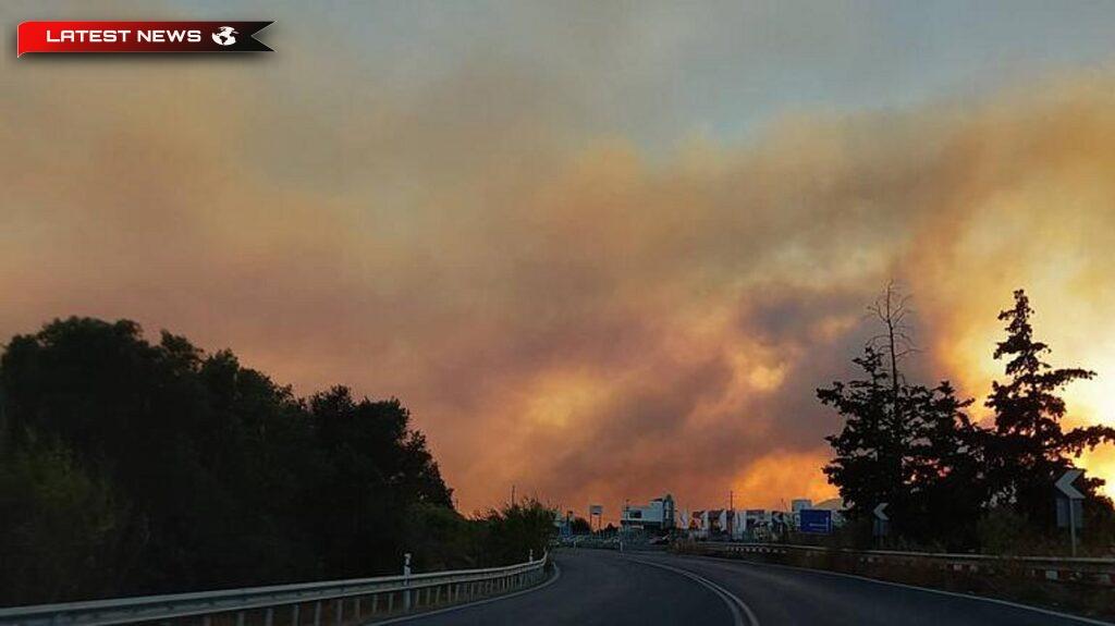 Coșmar de foc în Rethymno - În bătălia cu flăcările forțe puternice