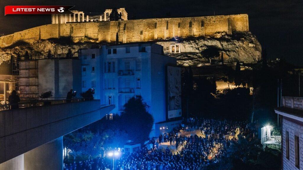 Grecia /Luna plina de august la Muzeul Acropolei - Seara melodioasa cu trupa Air Force