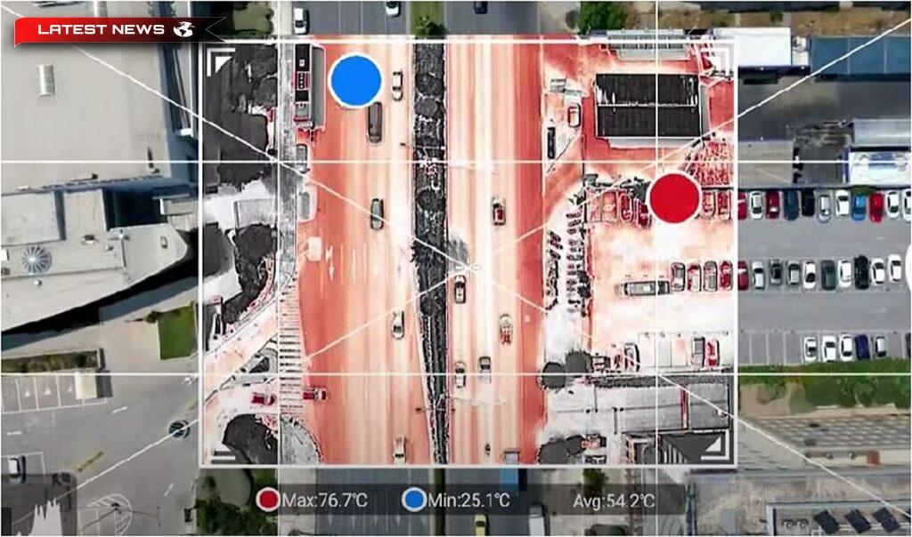 Atena se „topește” din cauza căldurii: imagini șocante de la o dronă termică