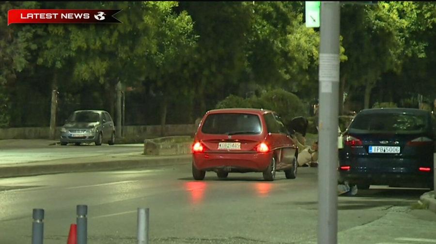 Salonic .. Un șofer a lovit o femeie în timpul unei transmisii în direct a canalului ANT1 - video