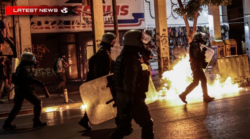 Incidente violente pe timp de noapte la Universitatea Aristotel din Salonic și Școala Agricolă din Atena: Molotov și Gaze Lacrimogene Implicate