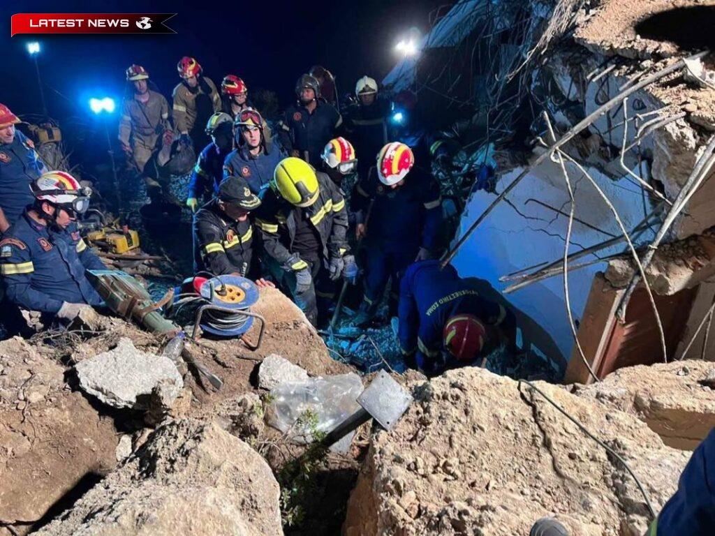 Alunecare de teren mortală în Ierapetra: O femeie moartă - Un copil a fost salvat (video)