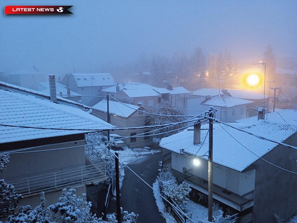 În multe zone „albe” ale țării - Schimbarea vremii cu ploaie și ninsori - FOTO-VIDEO