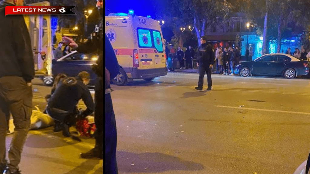Accident rutier în Salonic: O tânără de 21 de ani a fost lovită de o mașină - A rămas plină de sânge (fotografii, video)