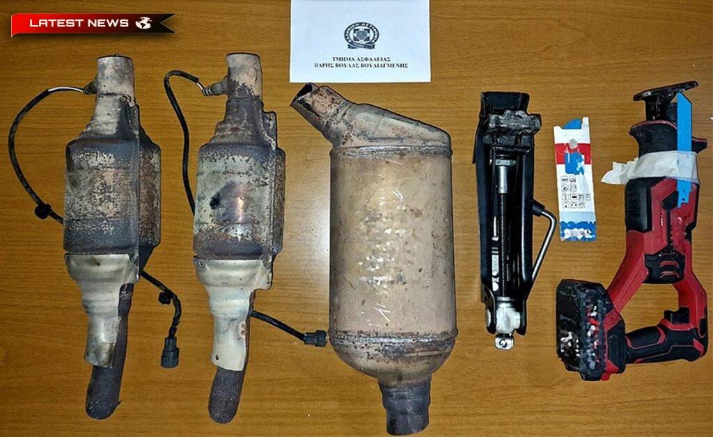 Urmărire cinematografică de la Faliro la Menidi – Vehiculul a rămas blocat într-un padoc și EL.AS. au arestat 2 persoane