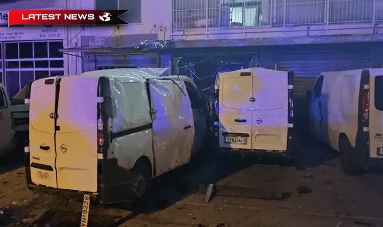 Explozie puternică într-o afacere din Colonos - Informații despre un dispozitiv exploziv