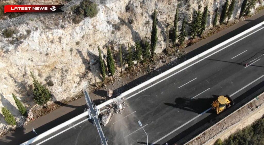Alunecarea de stâncă încă perturbă autostrada dintre Atena și Corint; Iar procurorul general intervine