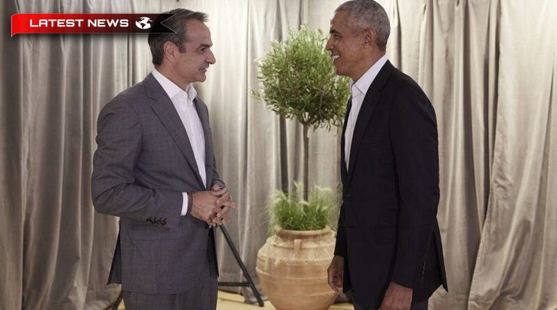 Mitsotakis se întâlnește la Atena cu fostul președinte american Barack Obama