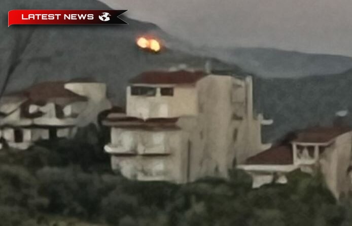 Grecia: Documentarea momentului în care a izbucnit un incendiu din cauza fulgerelor în Voula - imagini