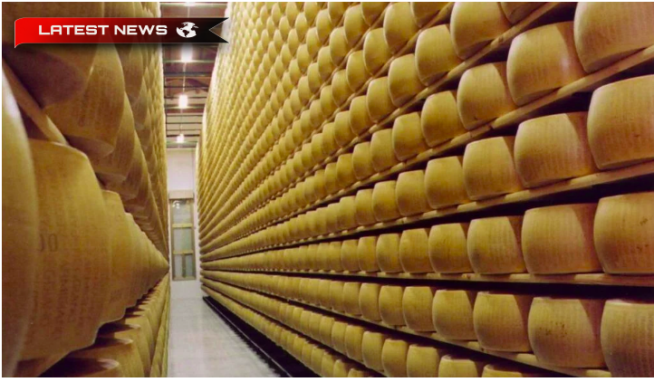 Proprietarul unei fabrici de brânză din Italia a fost ucis după ce 25.000 de bucăți de brânză au căzut peste el