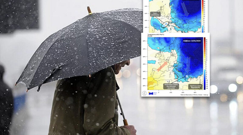 Grecia.. Sunt așteptate ninsori la altitudine foarte joasă: Meteorologul avertizează asupra provocărilor meteorologice așteptate