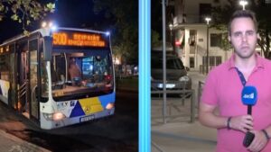 Atena: Șofer de autobuz agresat și rănit grav, cu maxilarul fracturat Atena: Șofer de autobuz agresat și rănit grav, cu maxilarul fracturat