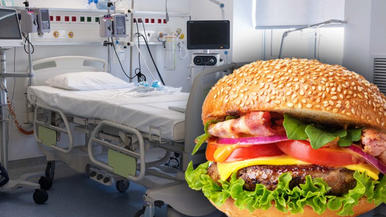 Student de 22 de ani în stare critică după ce sa înecat cu un burger, posibil din cauza unei provocări online
