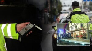 Teste intensive de alcoolemie în centrul Atenei: O femeie prinsă conducând un scuter sub influența alcoolului